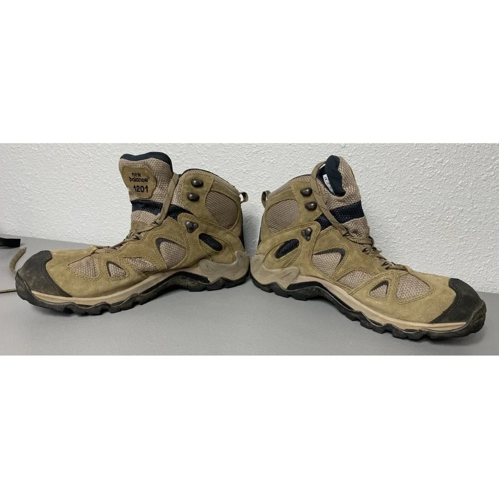 New Balance Terra Stryder 1201 Brown Mens 11.5D Gore-Tex Hiking Boots MO1201GT